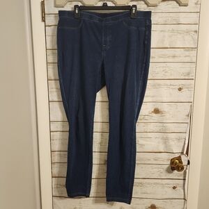 Blue Denim Jeggings Stretch Jeans XL